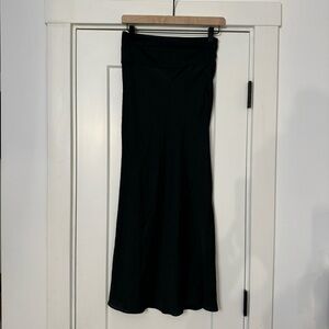 Free people black maxi skirt